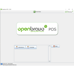 OpenbravoPOS users login view